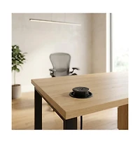 Sauder Miscellaneous Office Commercial Office Desk Component, Black finish