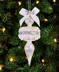 Holiday Lane Jeweled Classics Finial Ornament, Macy's Exclusive