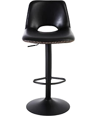 Gaomon Adjustable Bar Stools Set of 2, Heavy Duty Height Adjustable Bar Chairs