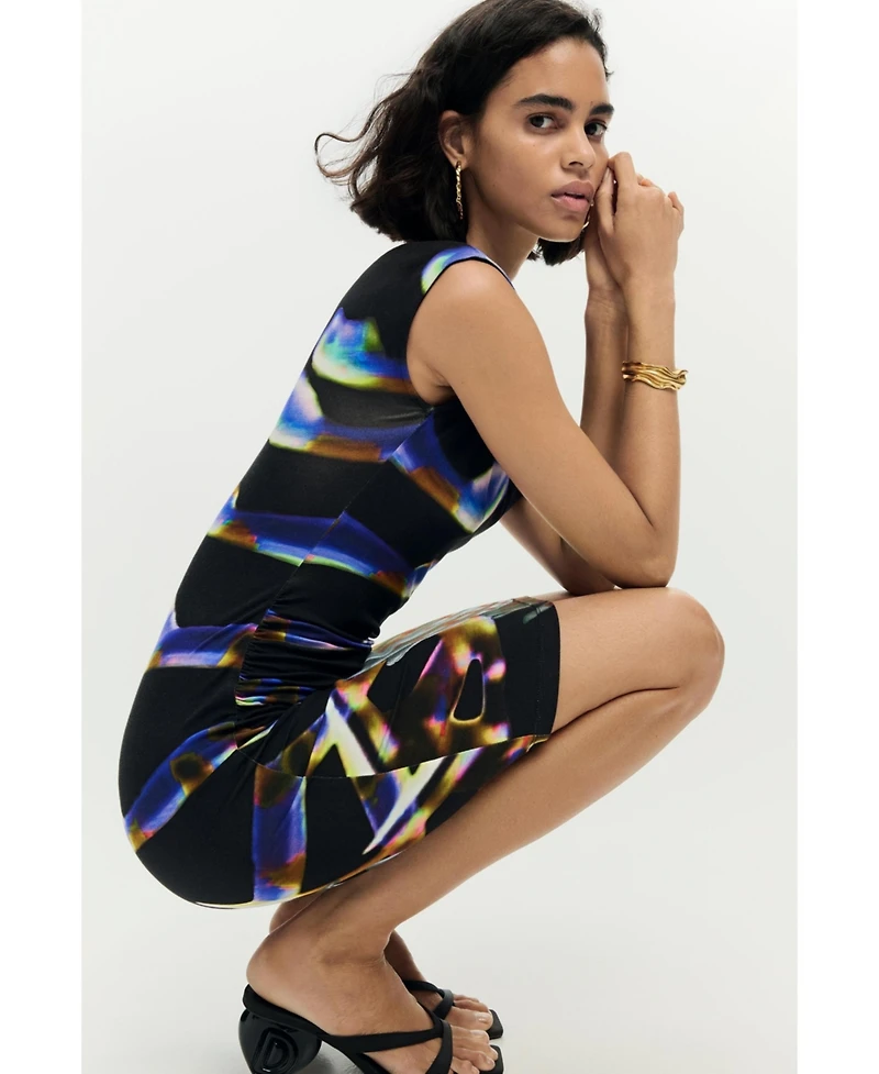 Desigual Women's Printed knit dress M. C. Lacroix