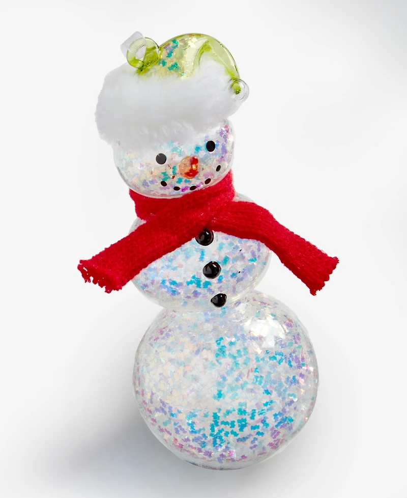 Holiday Lane Merry Magic Snowman Ornament, Macy's Exclusive