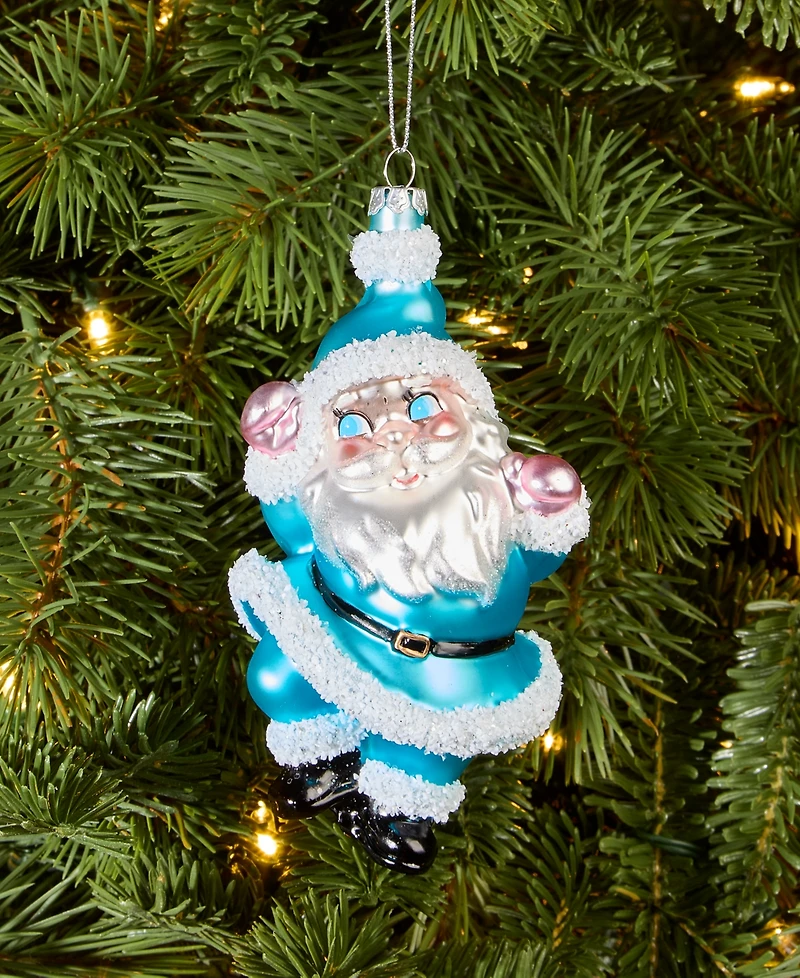 Holiday Lane Merry Magic Dancing Santa Ornament, Macy's Exclusive