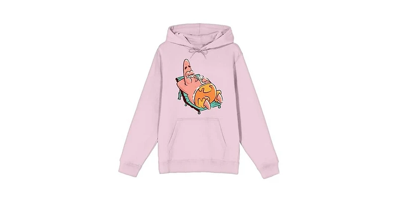 SpongeBob SquarePants Men's Patrick Star Lounging Adult Pink