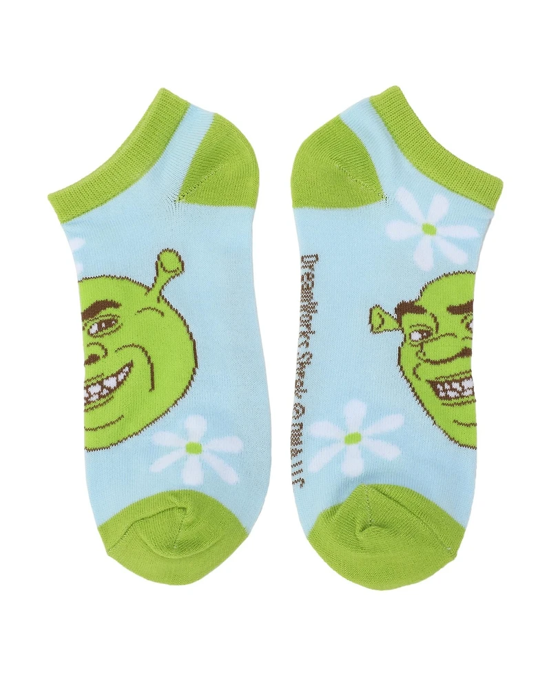 Shrek Women's Friends 5-Pair Ankle Socks-osfa