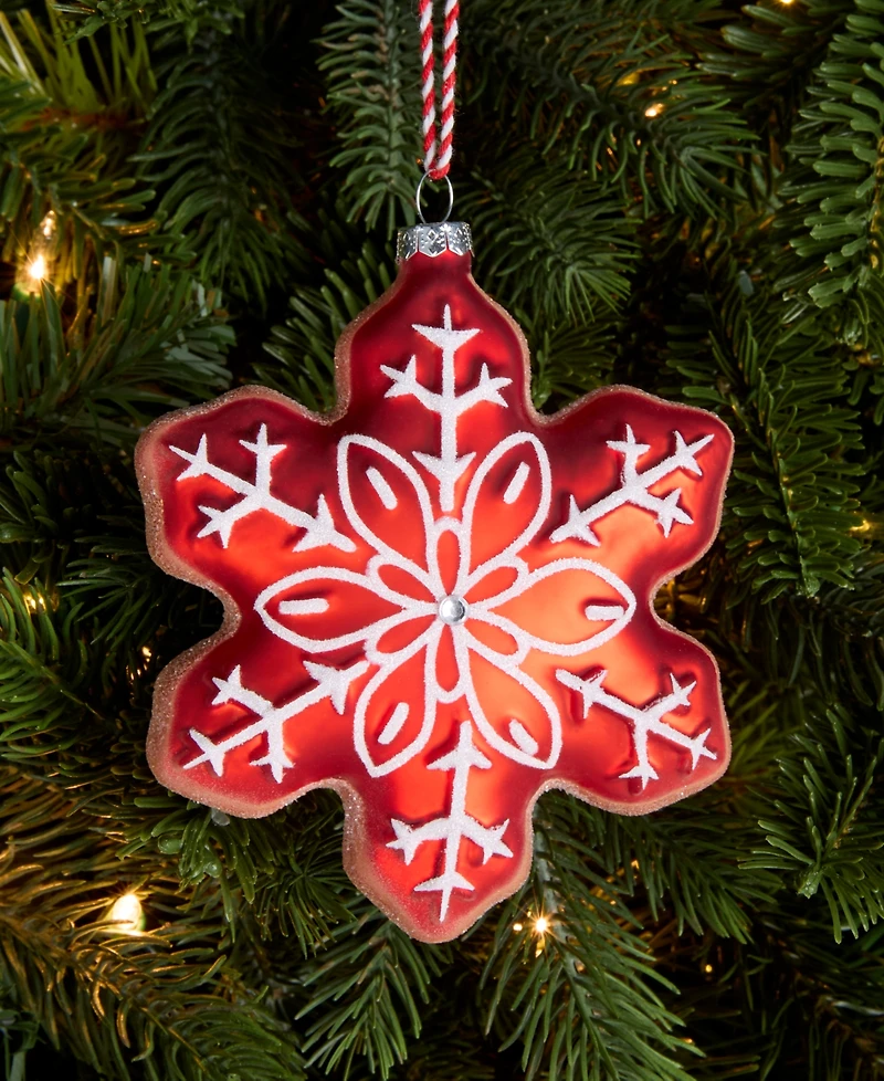 Holiday Lane Nutcracker Sweets Snowflake Ornament, Macy's Exclusive