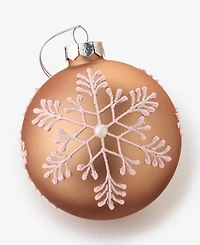 Holiday Lane Nutcracker Sweets Snowflake Ball Ornament, Macy's Exclusive