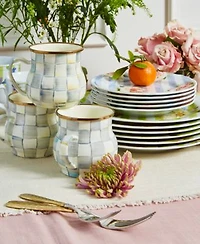 Mackenzie Childs Sterling Check Collection