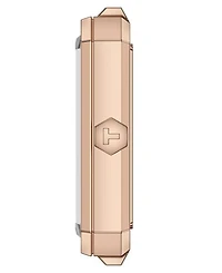 Tissot Women's Rectangular Silver Stainless Steel Watch 21.8mm