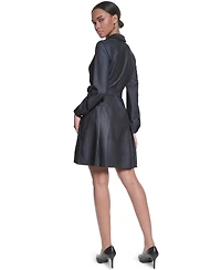 Karl Lagerfeld Paris Women's Denim Shirt Dress
