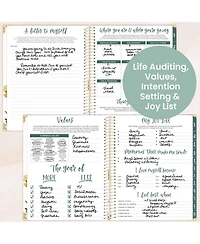 Gnuadz 2026 Hardcover Planner Weekly Monthly Stickers Tabs