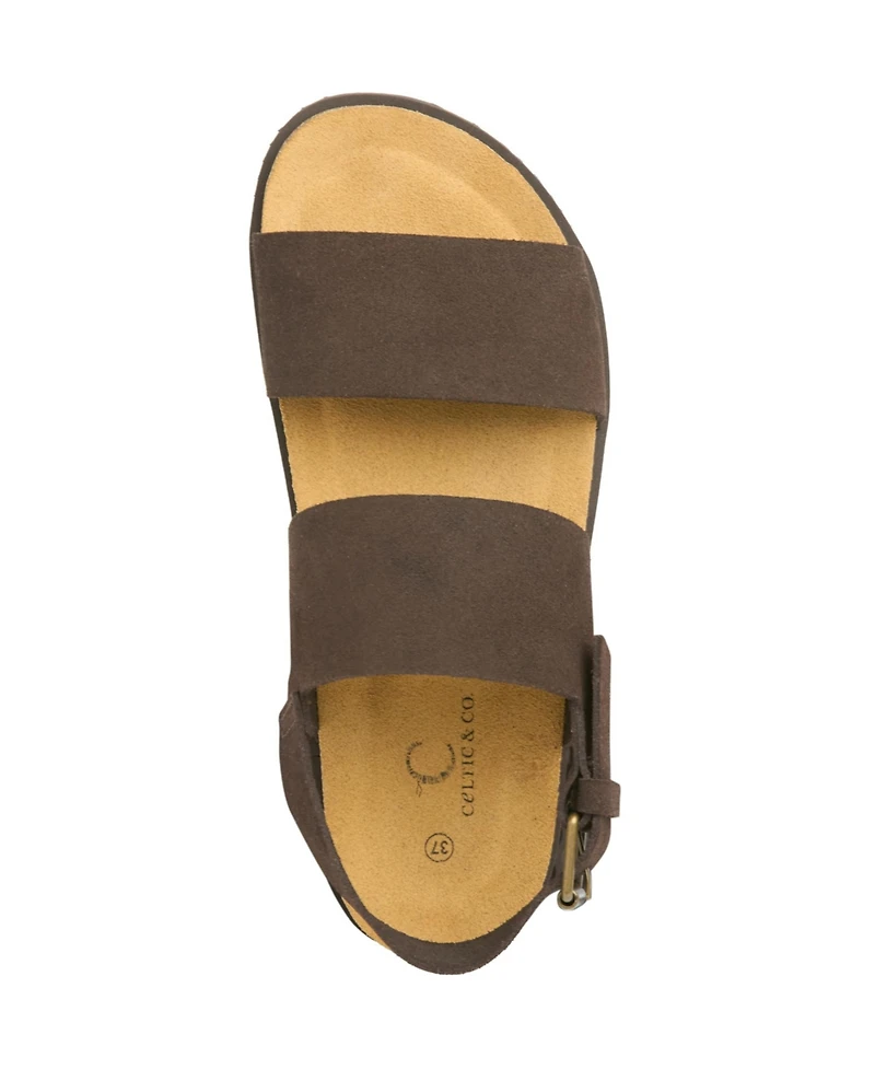 Celtic and Co. Women's Double Strap Sandal
