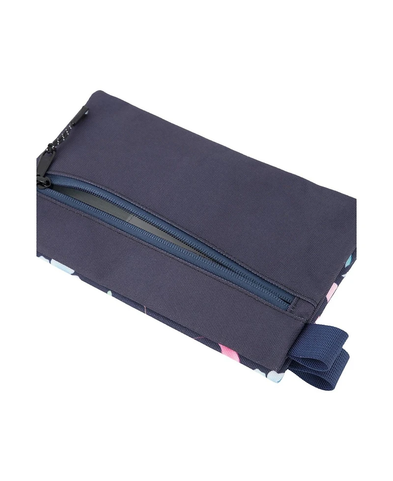 Deux par Deux Little Girl Floral Practical Stylish Compact Pencil Case