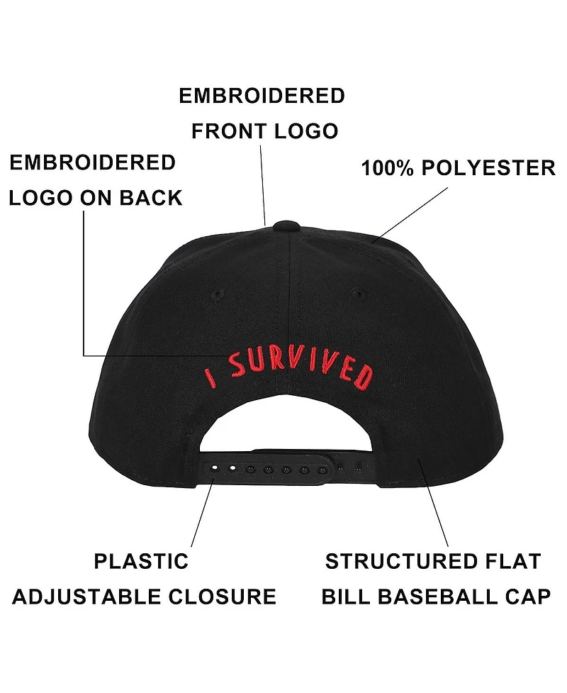 Five Nights at Freddy's Men's I Survived Flat Bill Baseball Cap