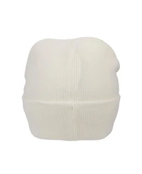 Kpop Demon Hunters Men's Saja Boys White Cuff Knit Beanie