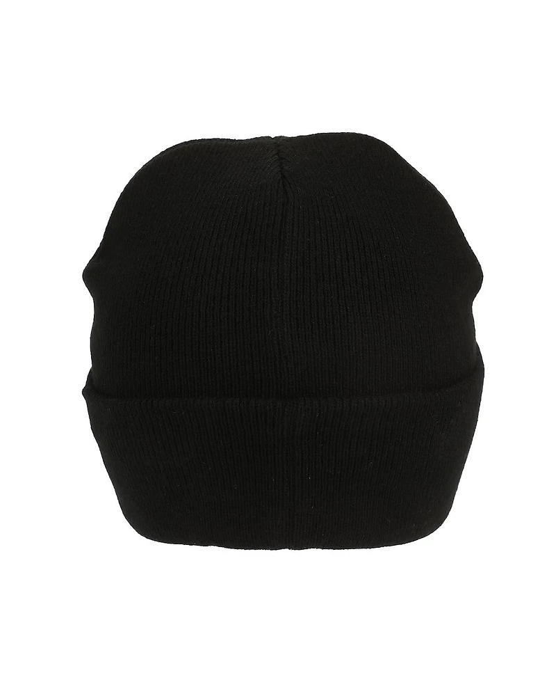 Chucky Men's Embroidery Black Acrylic Knit Standard Cuff Beanie