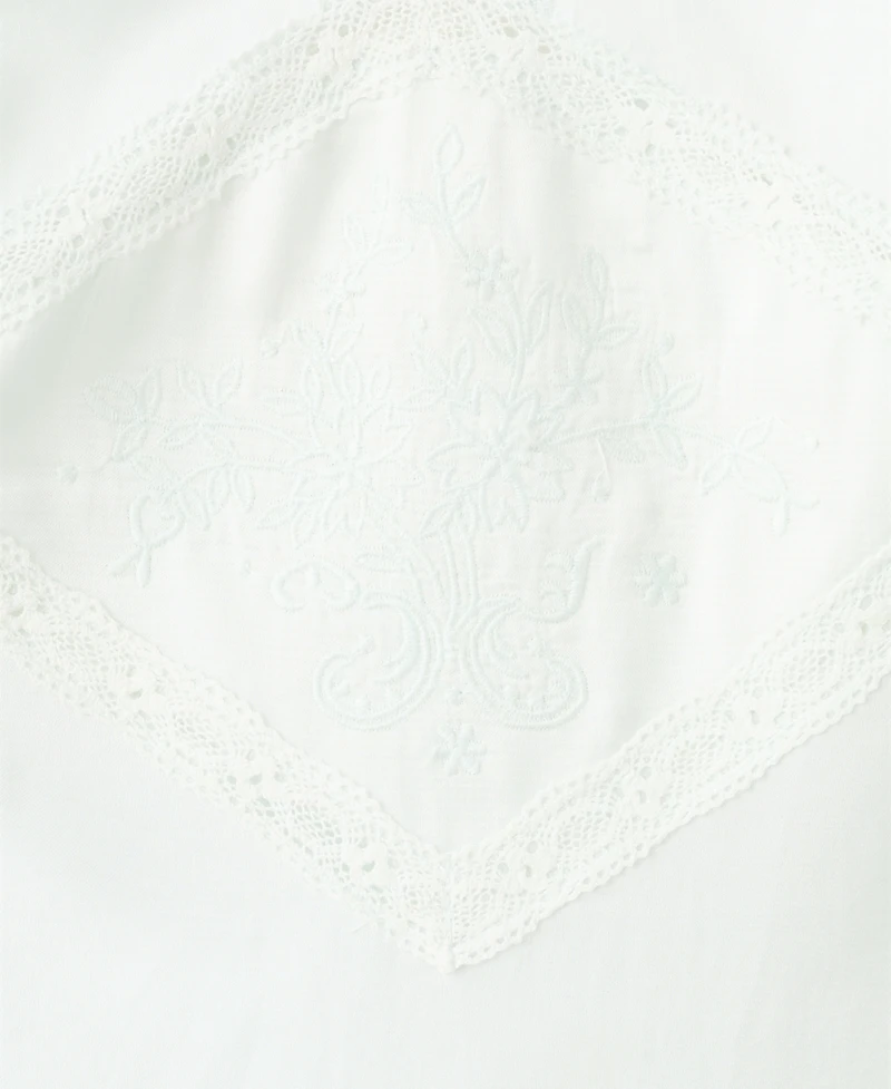 Mango Women's Lace Detail Nightgown