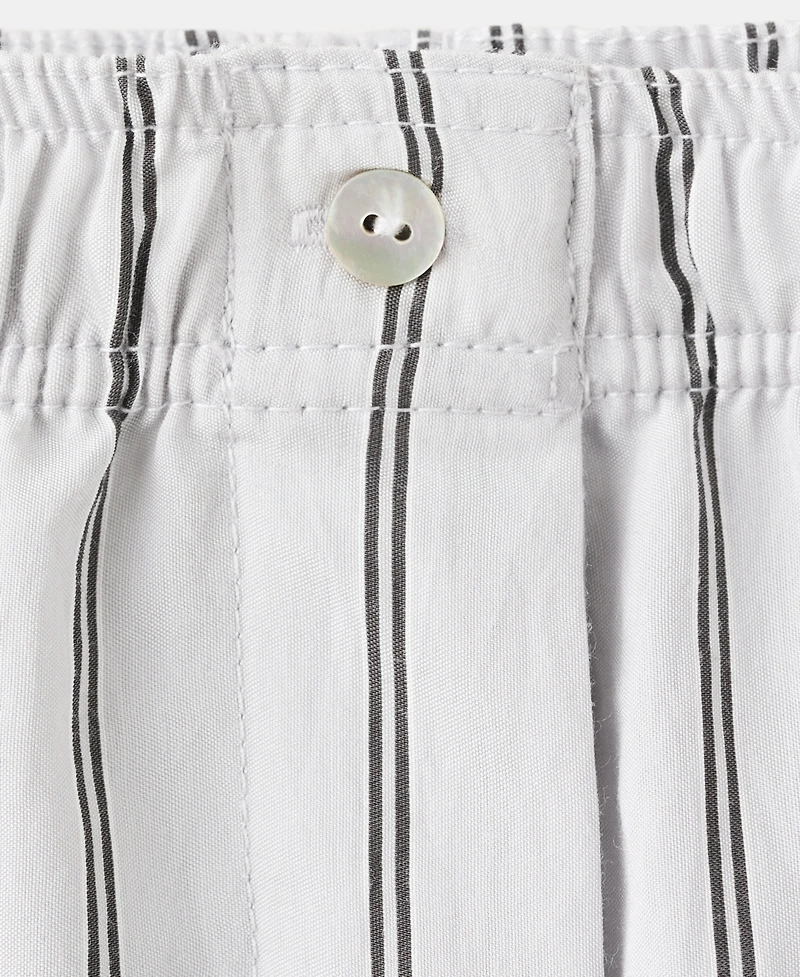 Mango Women's Striped Pajama Pants