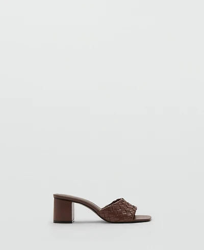 Mango Women's Braided Strap Sandals