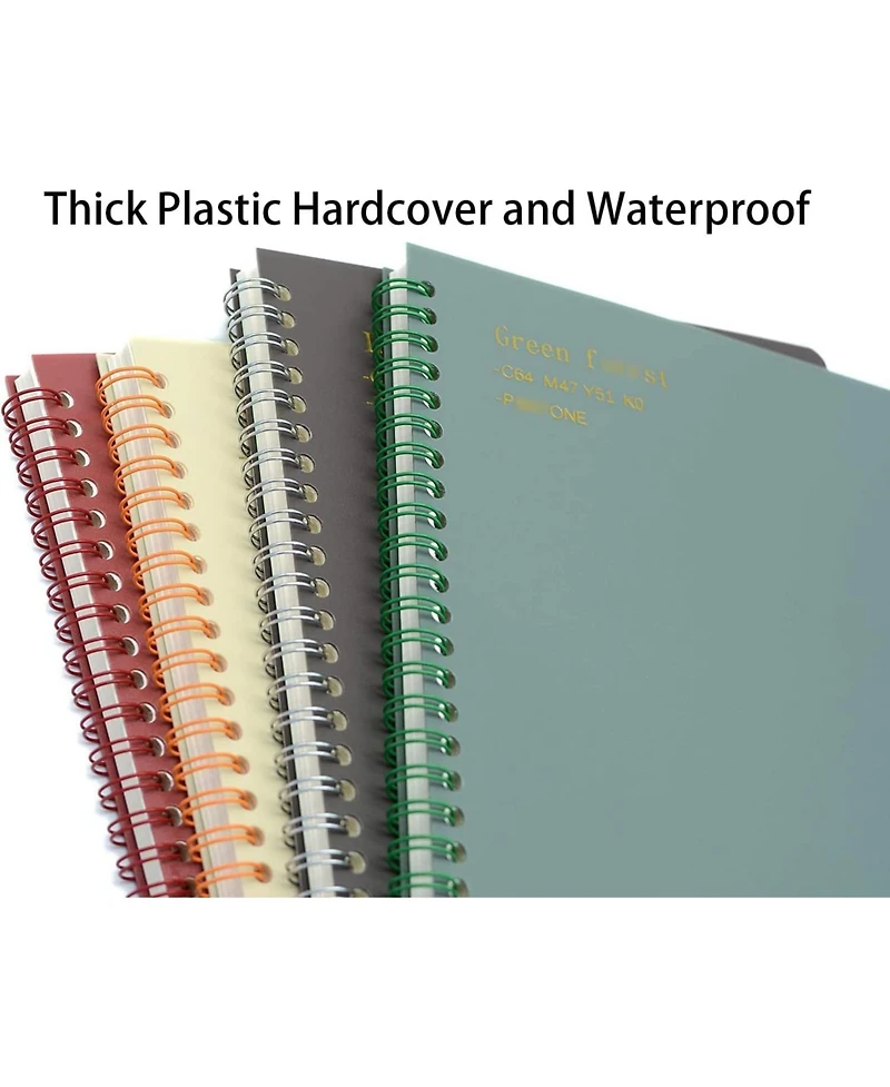 Gnuadz Spiral Notebook Hardcover Ruled Journal