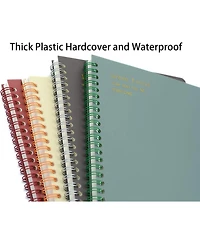 Gnuadz Spiral Notebook Hardcover Ruled Journal