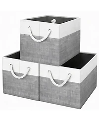 Yigii Foldable Storage Bins for Home Organization