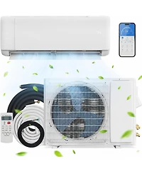 Xo 19 SEER2 18000 Btu Mini Split Ac and Heat Pump, Cools/Heats Up to 1250 Sq.Ft, 230V