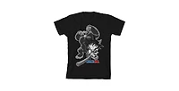 Dragon Ball Goku Giant Ape Transformation Crew Neck Short Sleeve Boy's Black T-shirt-xxl