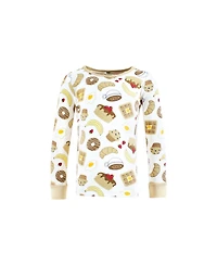 Hudson Baby Baby Boys Hudson Cotton Pajama Set, Breakfast