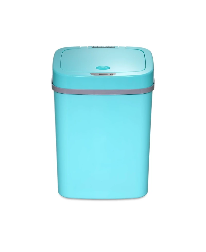 Ninestars Rectangular Motion Sensor Trash Can 3.2 Gallon Abs