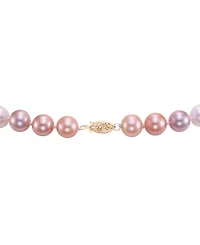 Macy's Freshwater Pearl (10-11mm) Necklace in 14k Yellow Gold