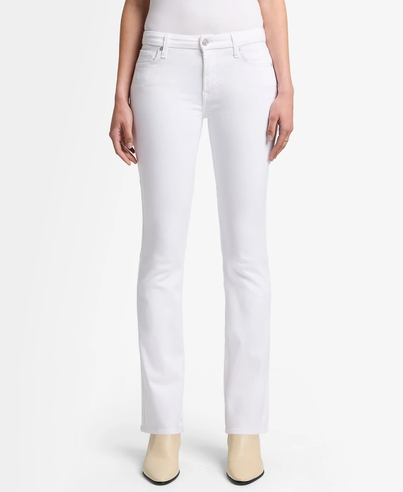 7 For All Mankind Women's Kimmie Straight-Leg Mid-Rise Jeans