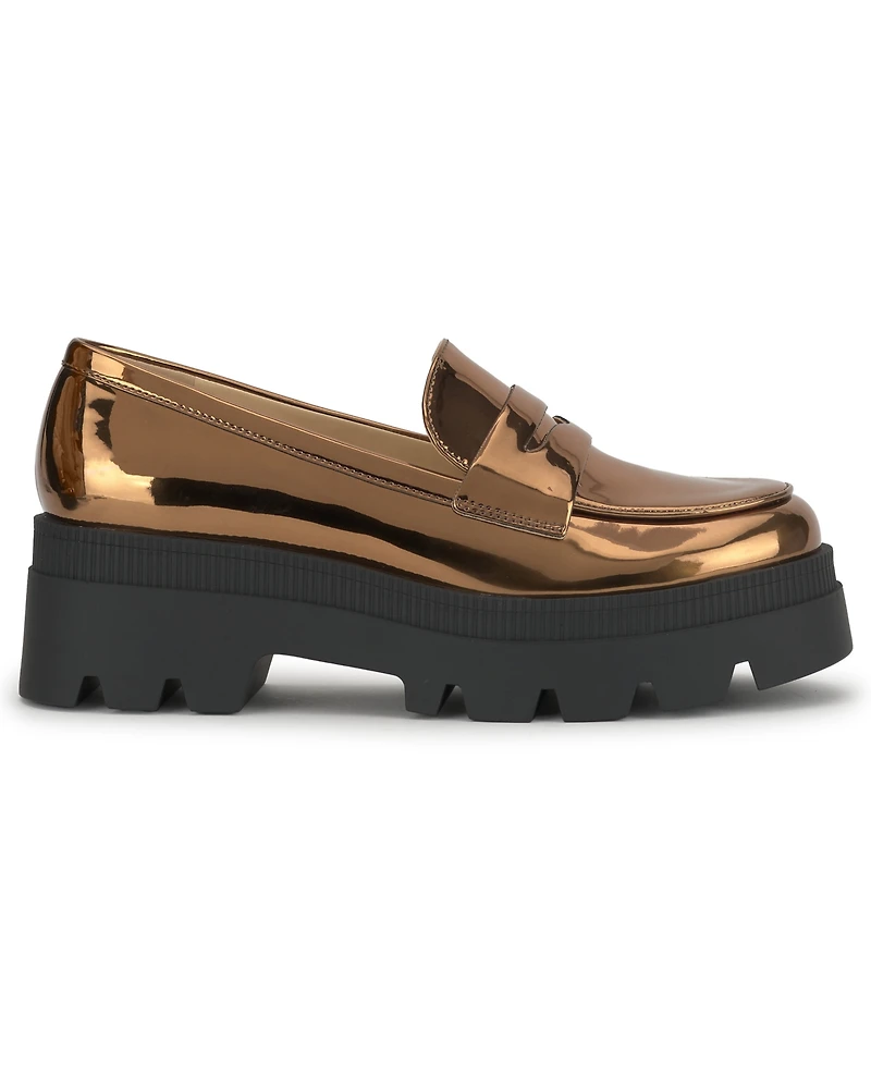 Jessica Simpson Women's Ullinia Platform Penny Loafers