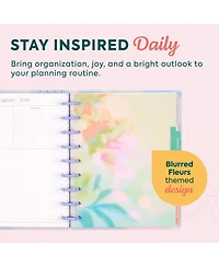Gnuadz Happy Planner Classic Dashboard Blurred Fleurs July 2026-June 2027
