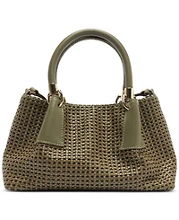 Arezzo Eva Medium Leather Tote Handbag