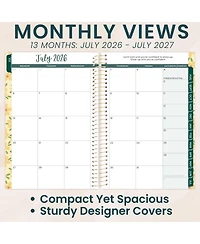 Gnuadz Blooming Wildly 2026-27 Pocket Planner 13 Month