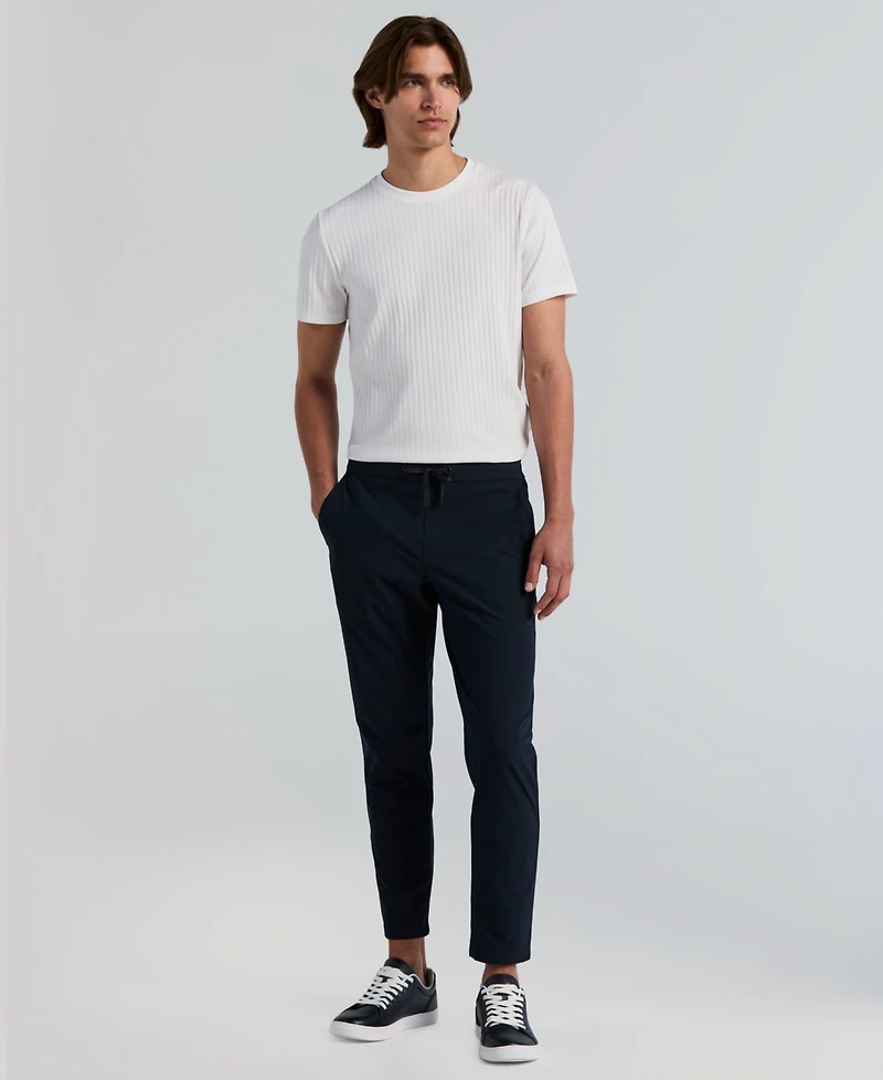 Perry Ellis Men's Slim Tapered Drawstring Pants