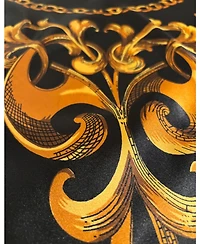 Marcus Adler Chain Print Satin Square Scarf