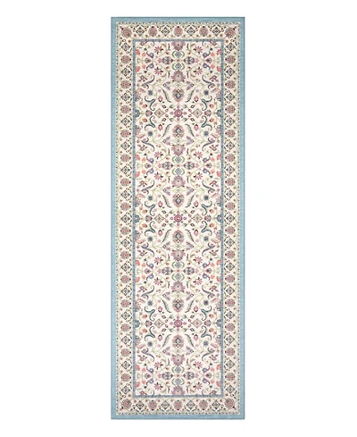 Laura Ashley Printed Chenille Chatsworth Runner Rug, 24" x 72"