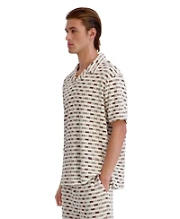 Karl Lagerfeld Paris Men's Short-Sleeve Polo Shirt