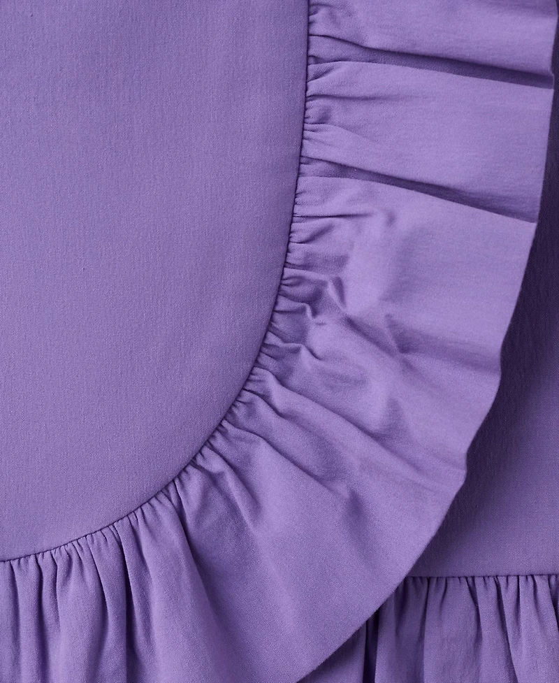 Mango Women's Short Ruffled Skirt
