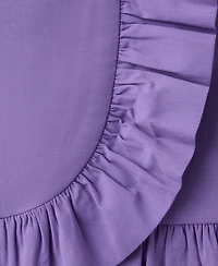 Mango Women's Short Ruffled Skirt