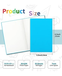 Gnuadz Blank Notebooks Journals Bulk A5 Sketchbooks