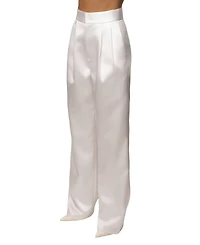 Jluxlabel Women's City Nights Satin Trouser