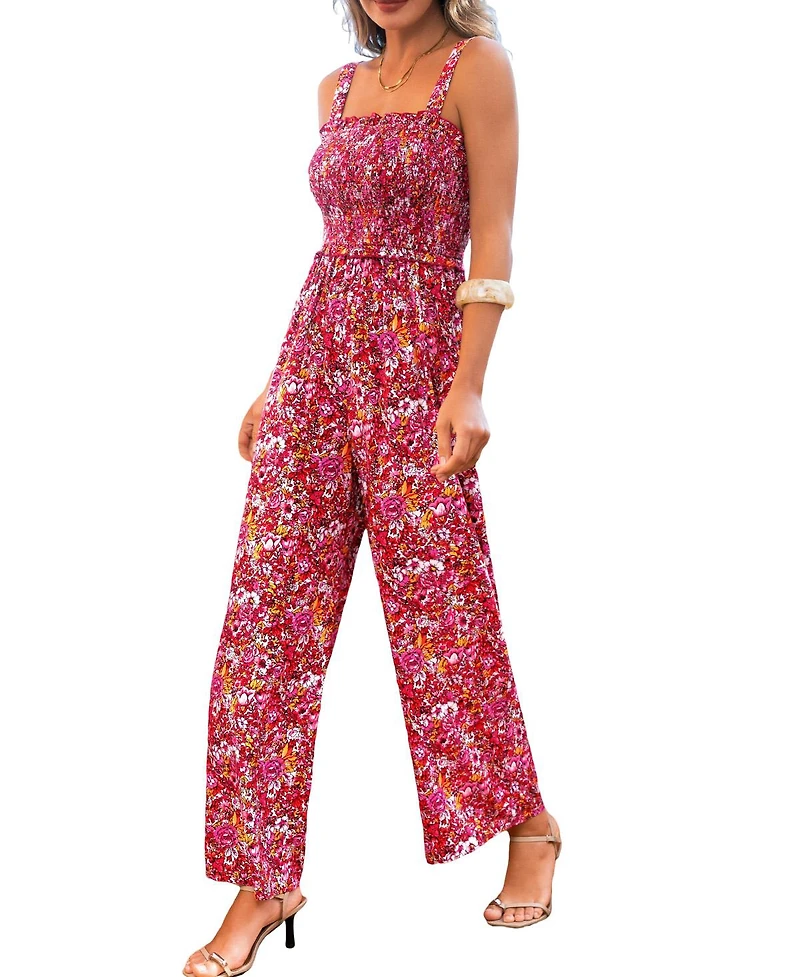 Cupshe Women's Saturday Night Floral Jumpsuit