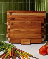 Teakhaus Kitchen Boards With Display Stand Set of 3
