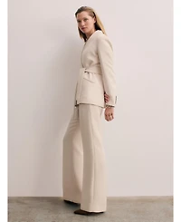 The Fold Women's Alzira Doppio Crepe Pants