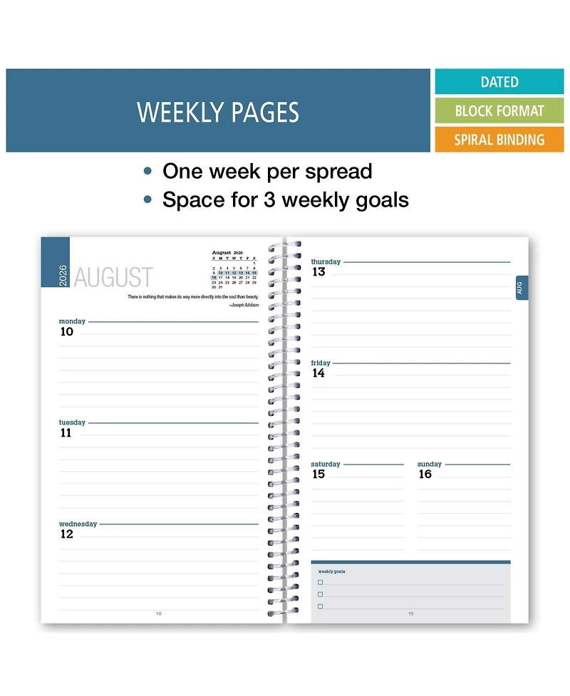 Gnuadz Student Planner 2026-2027 Academic Year August July