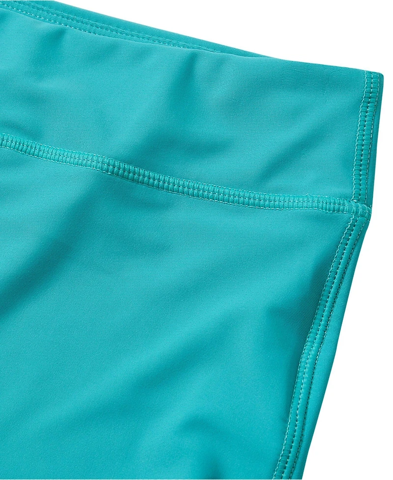 Lands' End Big Girls Plus Chlorine Resistant Swim Boyshort
