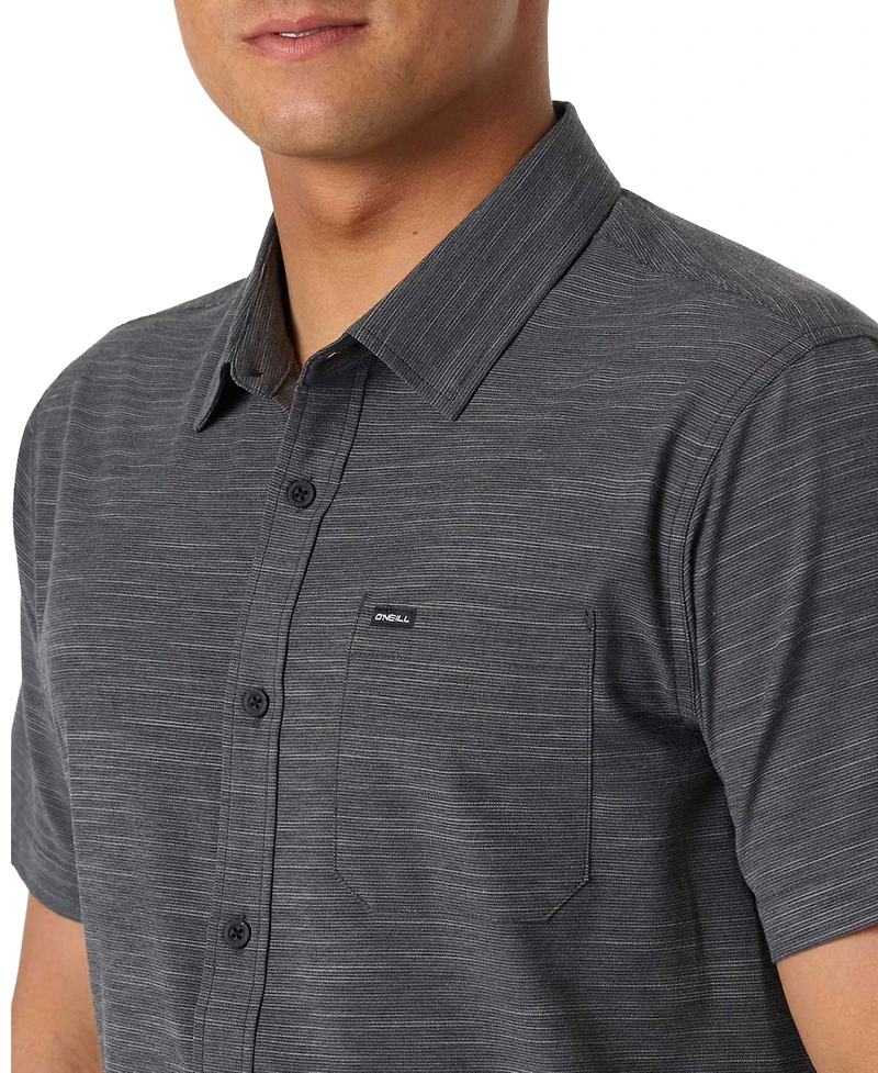 O'Neill Men's Button-Front Woven Shirt