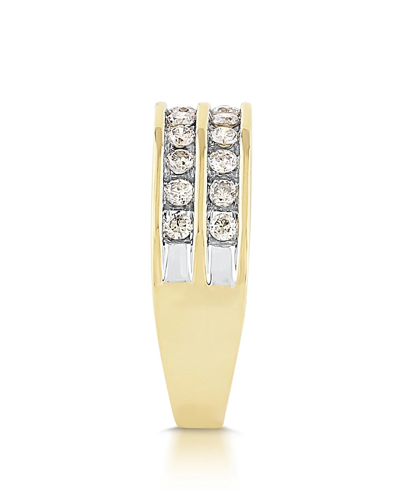 Diamond Two-Row Band (1/2 ct. t.w.) 14k Gold